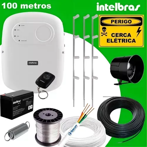 KIT CERCA ELETRICA INTELBRAS