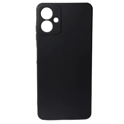 Capa Galaxy A06 Capinha Aveludada Preto Para Samsung 