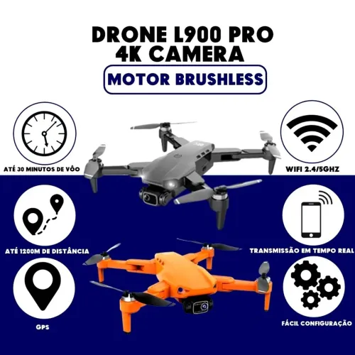 Drone L900 Pro 4K Camera - Motor Brushless