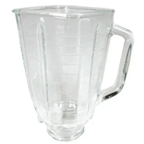 Copo Jarra de Vidro Quadrada Para Liquidificador Oster