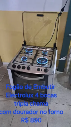 Fogão de Embutir Electrolux 4 bocas 