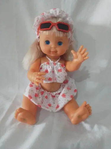 Boneca antiga Solzinho da marca estrela 33 cm 