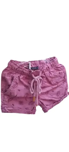 Short marca Pool Kids estampa folhagens
