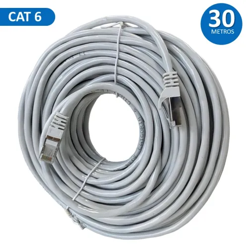 Cabo de Rede CAT 6 Com 30 Metros - It-blue em São Luís ma
