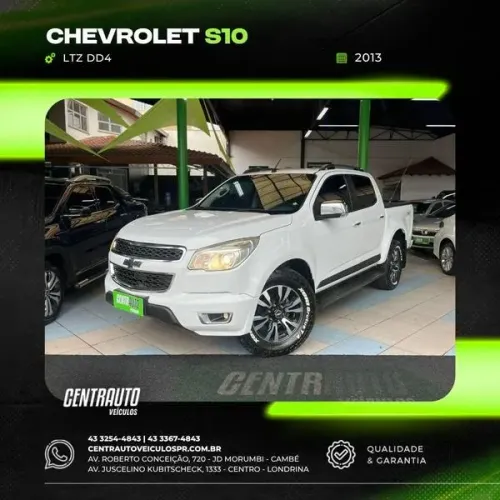 Chevrolet S10 P-up 2.8/sert. 2.8 4X4 TB Int. Dies. 2013