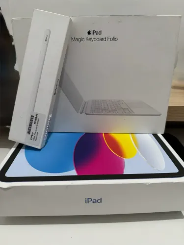 iPad 10 ( 256GB) + Magic Keyboard Fólio+ Apple Pencil 