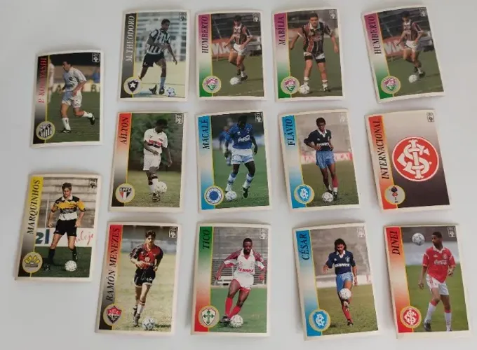 Cards Futebol Campeonato Brasileiro 1995 Editora Abril Brasileirão