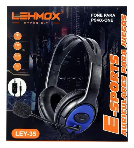 Fone de Ouvido Gamer Lehmox LEY-35 - PS4/X-ONE