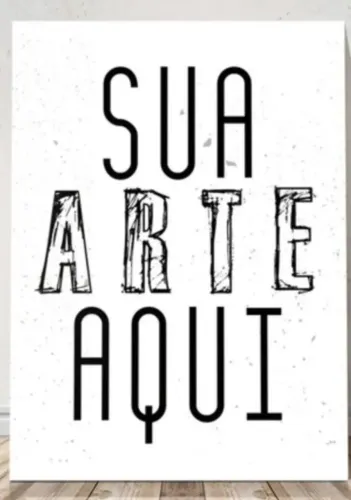 placa decorativa personalizada MDF 