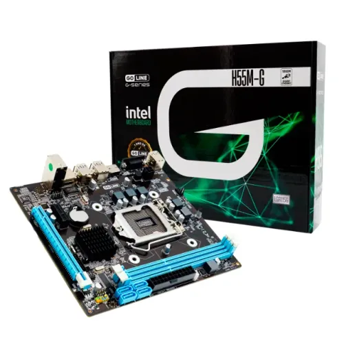 Placa mãe H55 1156 Intel Nova com garantia 