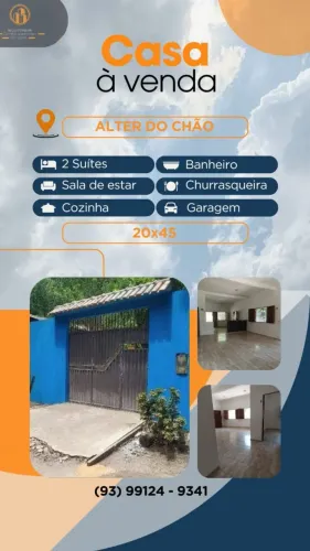 Vende casa alter do chão