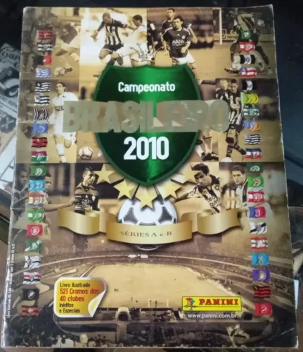 Álbum Figurinhas Panini Brasileirão 2010