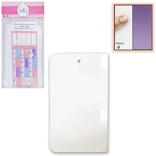 Espatula Decorador Regua De Bolo De Plastico Dona Cotta Nº09