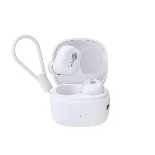 Fone TWS Bluetooth Lecoo EW301 Branco - WZetta