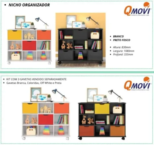 Nicho Organizador Novo