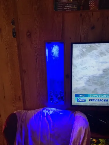 Lâmpadas dicroicas azuis para decoração