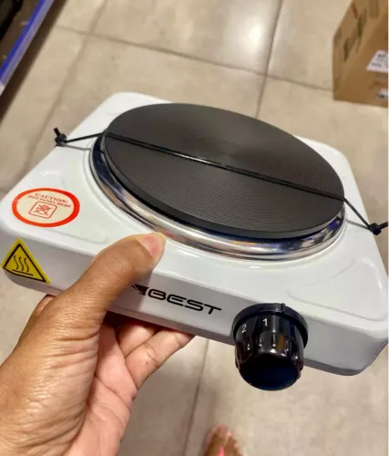 Mini Fogão Elétrico Portátil BEST - Praticidade na Cozinha!