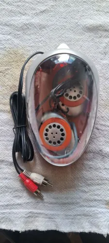 Fone de ouvido sem fio com base