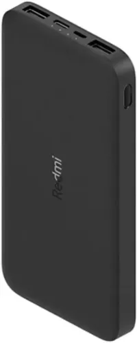 Carregador Portátil Power Bank Redmi 20000mAh 2 Saídas USB-A - Preto