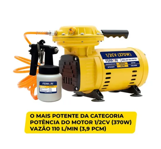 Compressor de ar tufaozinho