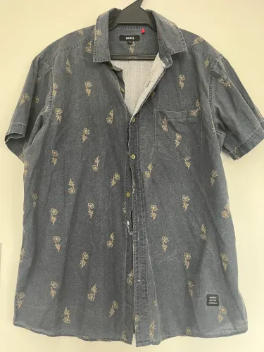 Camisa masculina manga curta tamanho G