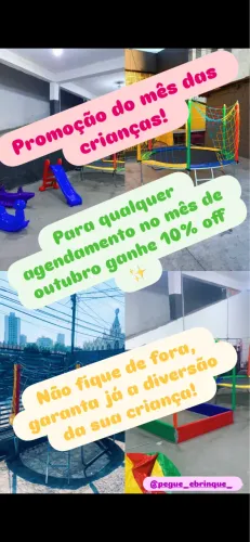 Aluguel de brinquedos