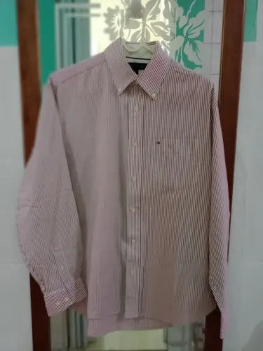 Camisa Social Listrada - Perfeita para Festa Junina e Trabalho"