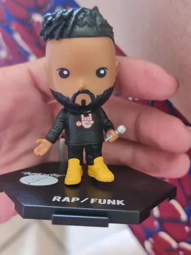 Mini Boneco Bob'S Star Rap-Funk | Toy Art Usado