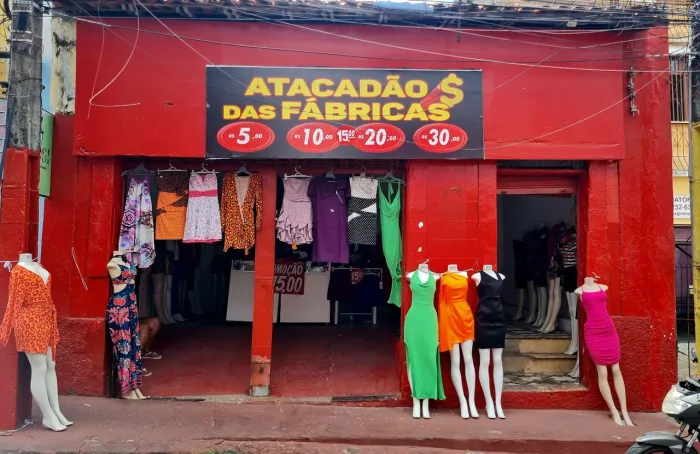 Roupas no atacado
