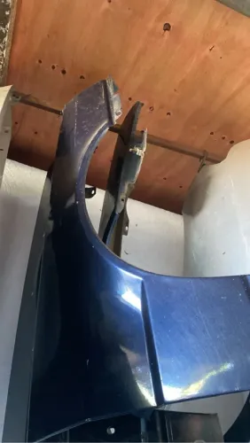 Paralama Dianteiro Azul Escuro Fiat uno