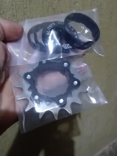 Catraca 16 dentes e espaçadores k7