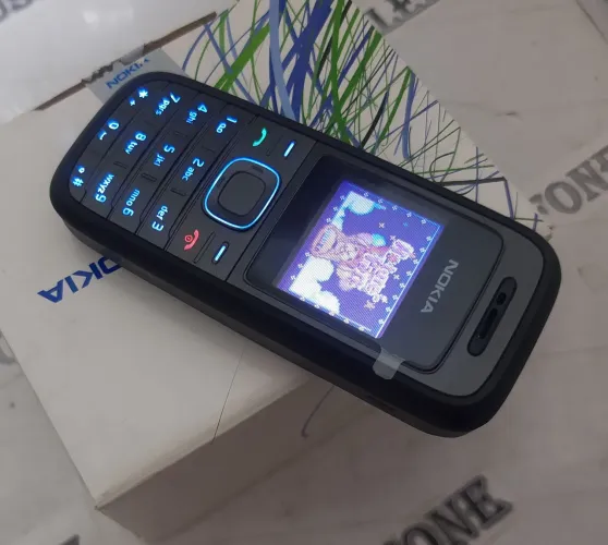 Nokia 1208 ORIGINAL LANTERNA celular antigo RELIQUIA NA CAIXA ZERO 