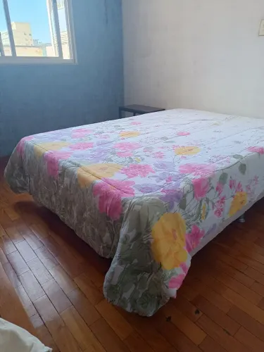 Colcha Dupla Face estampada em Fundo Branco