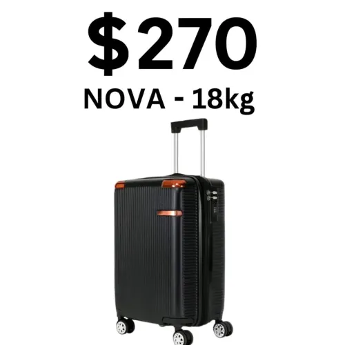 Mala de viagem Preta 18 kilos . Nova