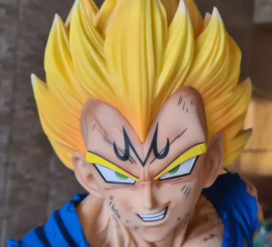 Vegeta Dragon Ball Z Action Figure 37cm Detalhes Incriveis