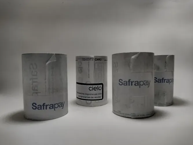 10 Bobinas 58mm para maquina de cartão ou impressora térmica
