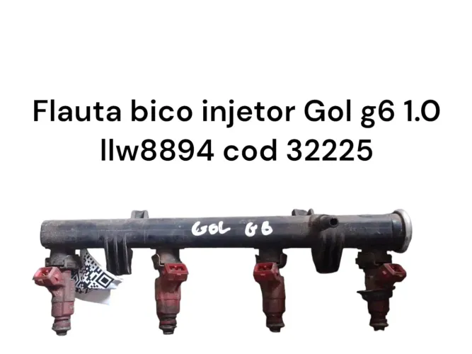 Flauta bico injetor Gol g6 1.0 llw8894 cod 32225