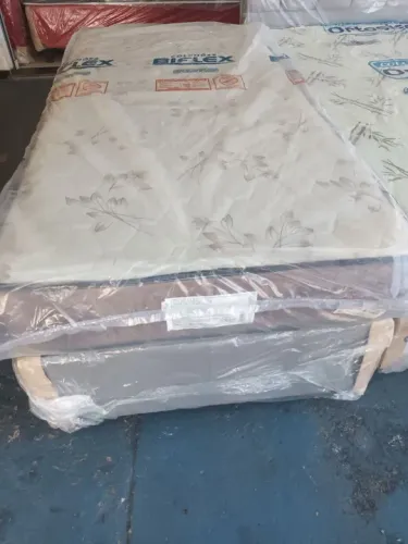 Colchão D45  Box Biflex Novo solteiro 
