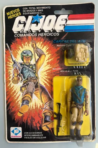 Gijoe Capitan del aire Plastirama Lacrado