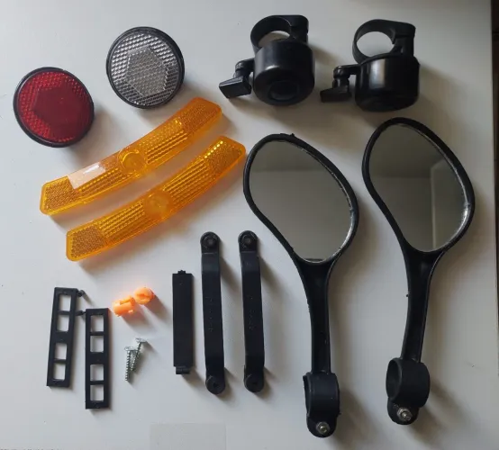 Kit de acessórios para bicicleta Caloi Novo