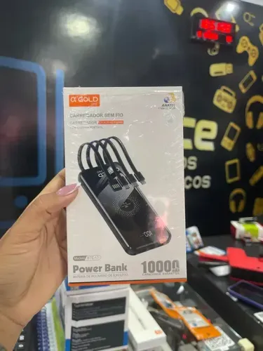 Carregador Power portátil 10mah e 20mah - Entrega Rápida 
