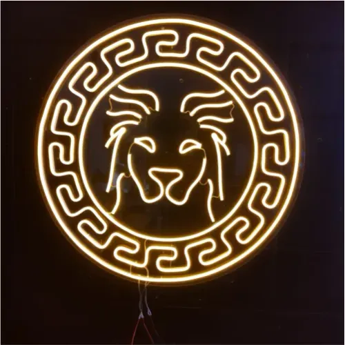 Letreiro Personalizado LED Neon Redondo 60cm com Sua Logo