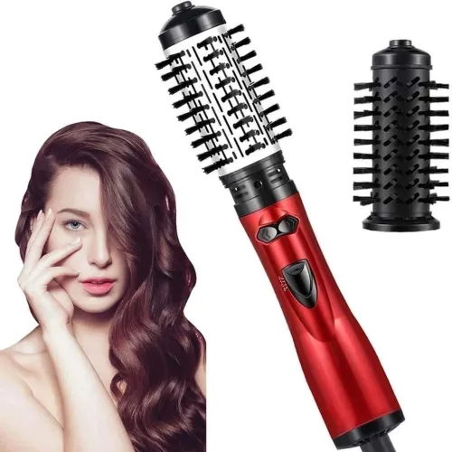 Escova alisadora Modeladora Rotativa Profissional secador giratorio  - Cabelos Perfeitos