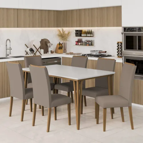 Mesa de Jantar para 6 Lugares