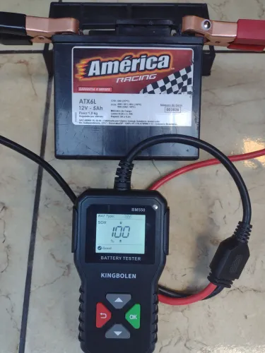 Bateria para motocicleta 5 ah Usada em ótimas condições!