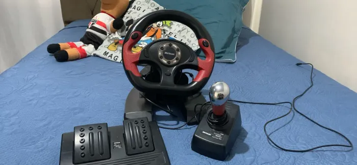 Volante Multilaser game para ps3 ps2 pc  