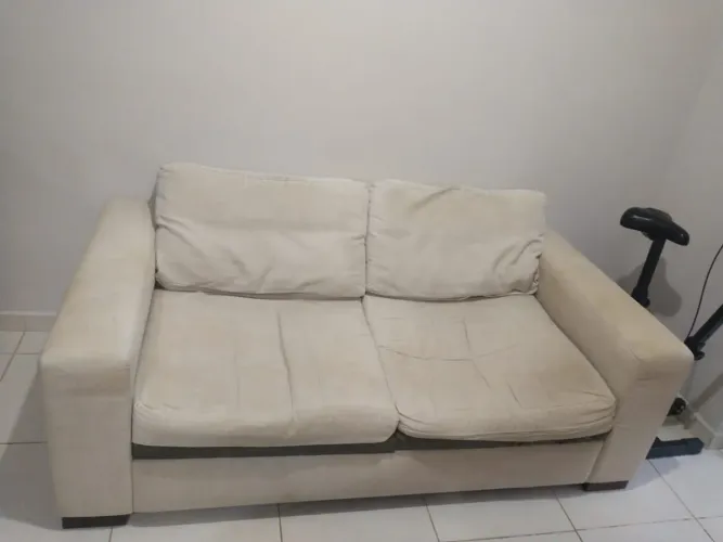 Cama e sofá