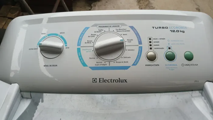 Lavadora eletrolux 12kg turbo economia.110v.