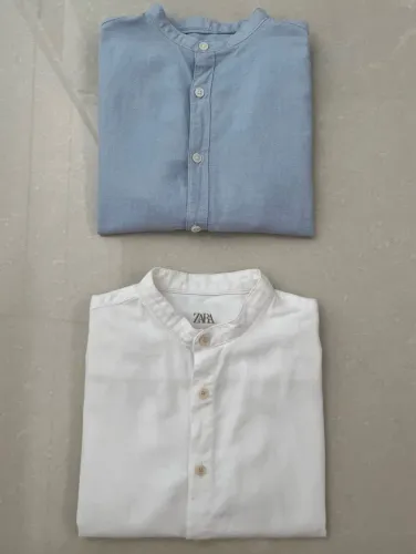 Kit 2 camisas zara kids menino ( ótimo estado )