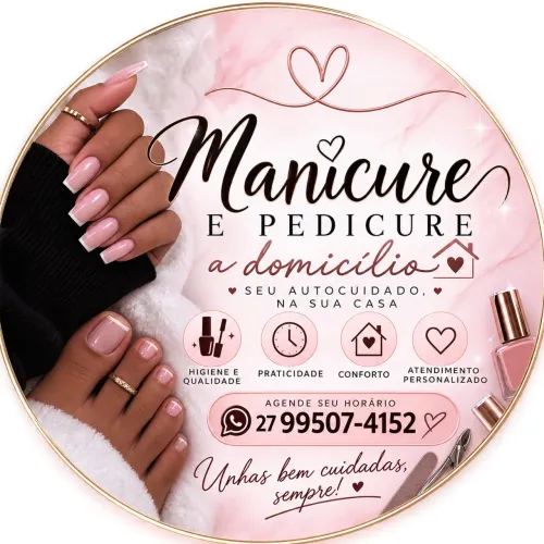 Manicure e pedicure Novo Horizonte Serra ou Domicílio